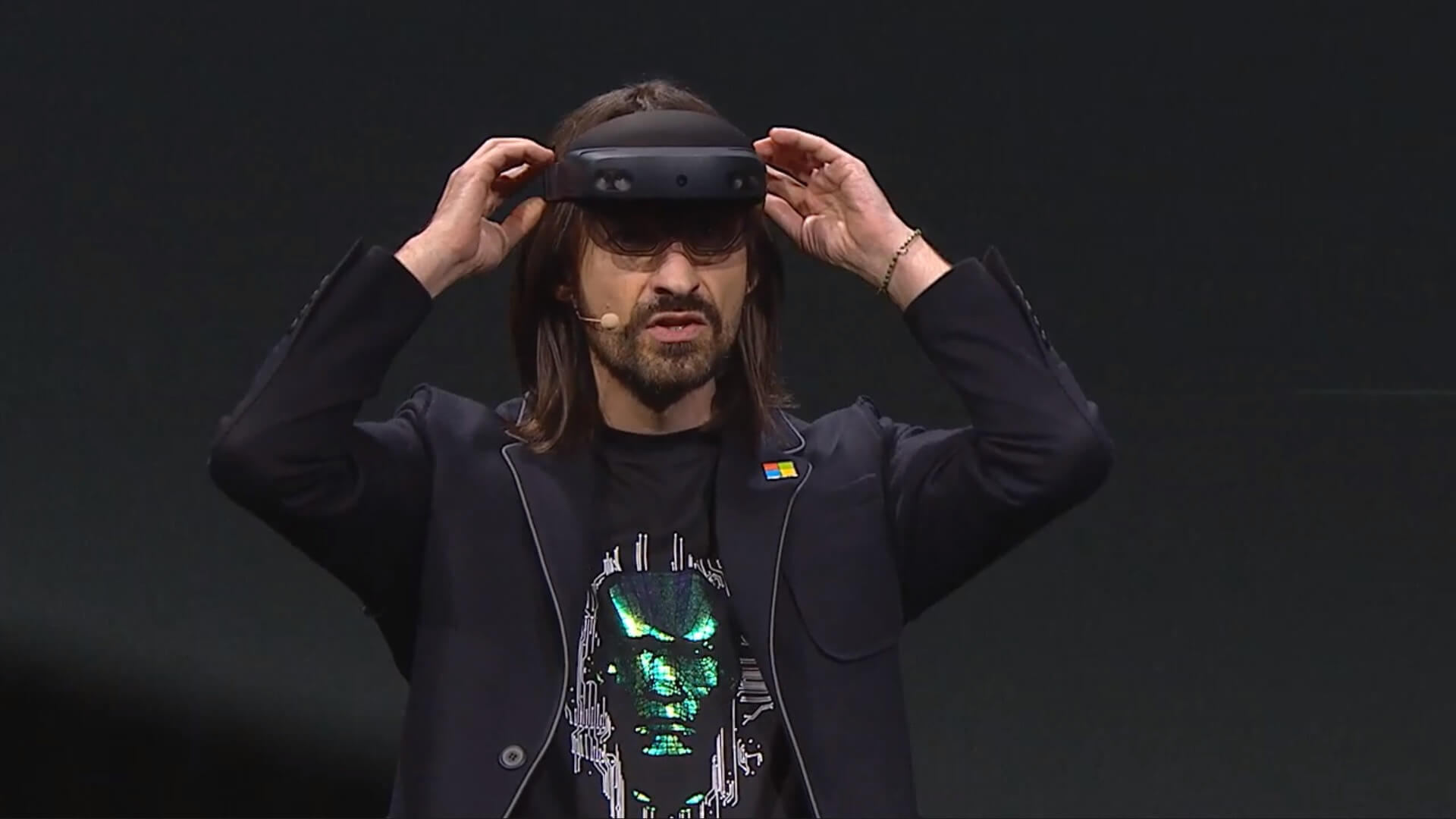 Microsoft Hololens 3 display