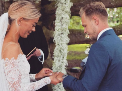 Kevin Magnussen's Wife